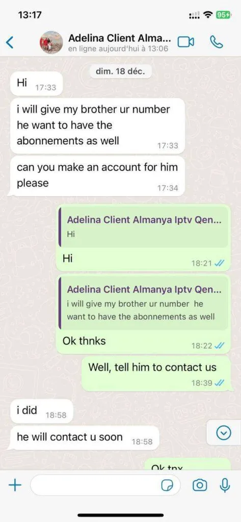 WhatsApp Installationshilfe Chat Screenshot 5